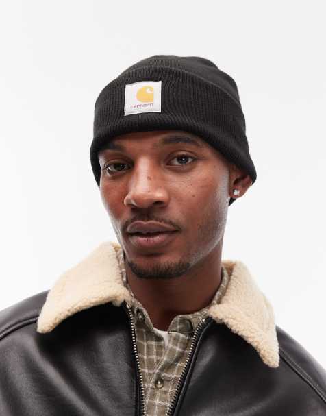 Carhartt WIP commuting tales beanie in black - view 1