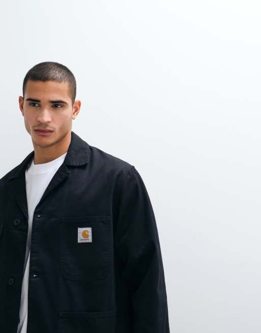 Carhartt WIP – Cooper – Czarna marynarka z diagonalu, 2 z 5
