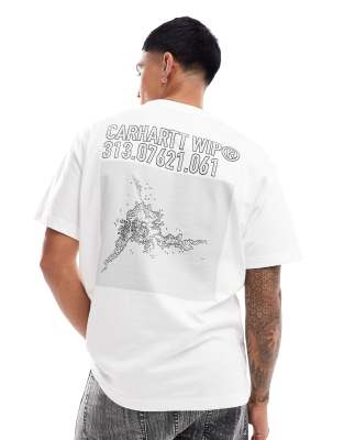 Carhartt WIP coordinate t-shirt in white