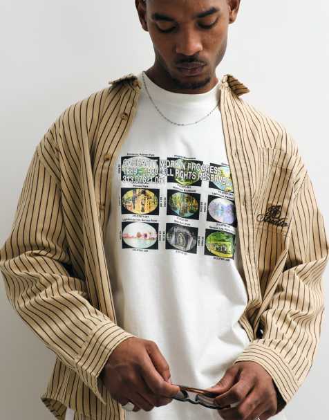 Carhartt WIP – Coordinates – Kremowy T-shirt - view 1