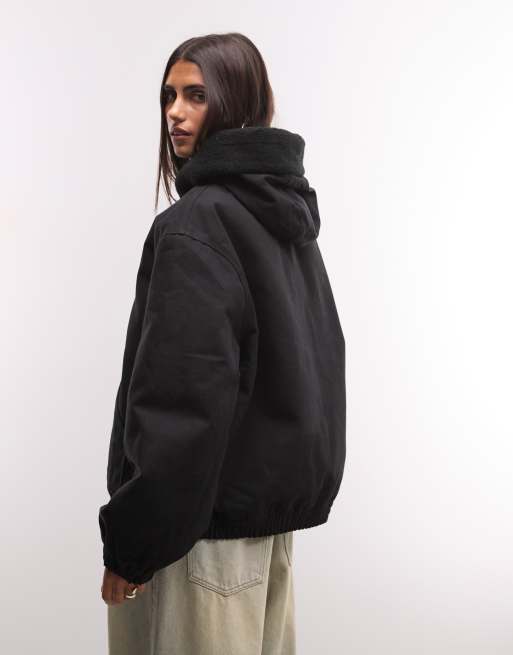 Carhartt WIP Corey Active kurtka w czerni, 4 z 4
