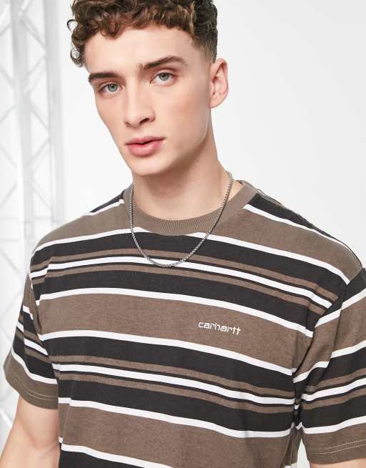 Carhartt striped hot sale shirt