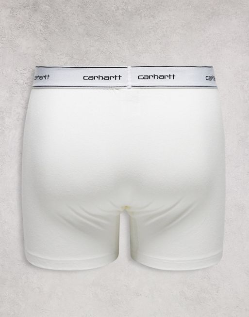 Pack of 2 Cotton Boxer Briefs Grey Carhartt WIP