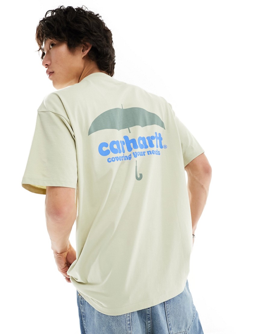 Carhartt WIP cover backprint t-shirt in green