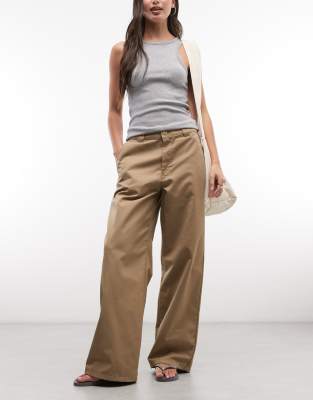 Carhartt WIP - Craft - Loose-Straight-Fit-Hose in Beige-Neutral