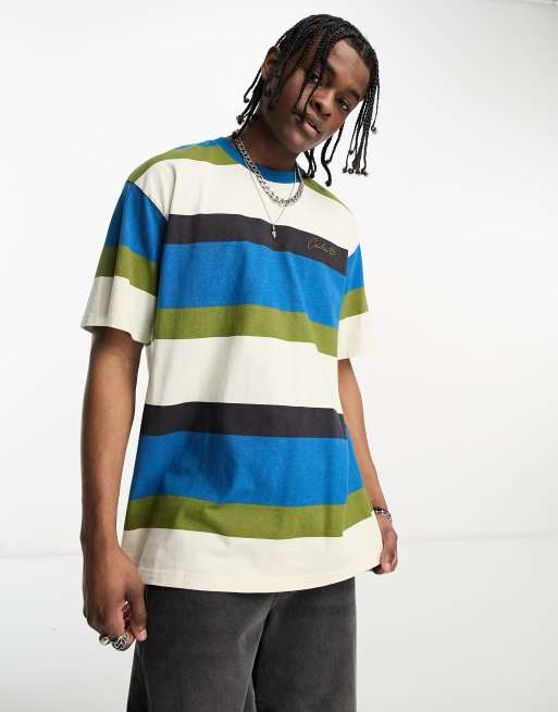 Carhartt striped t shirt best sale