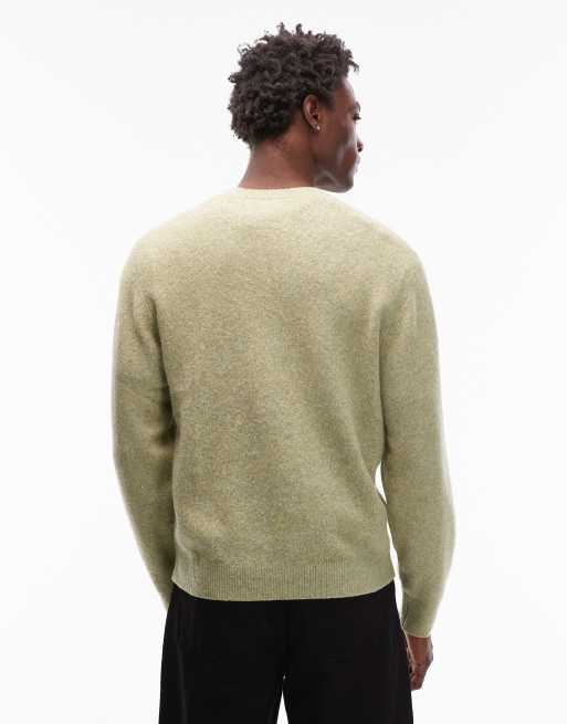 Carhartt WIP - Curtis - Gebreide trui in lichtgroen, 3 van 5