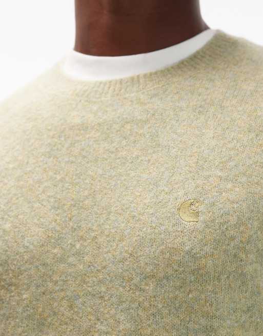 Carhartt WIP - Curtis - Gebreide trui in lichtgroen, 5 van 5