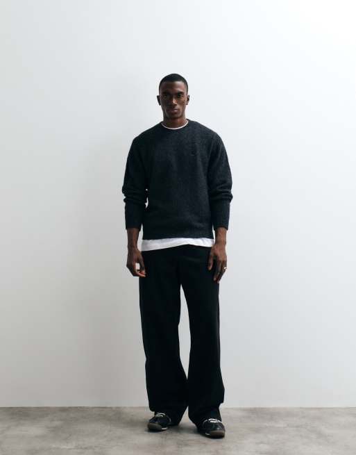 Carhartt WIP - Curtis - Gebreide trui in zwart, 2 van 5