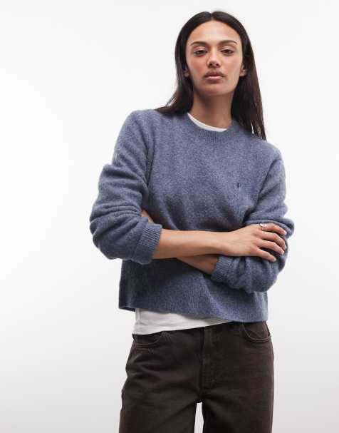 Carhartt WIP Curtis knitted jumper in shady blue - view 1