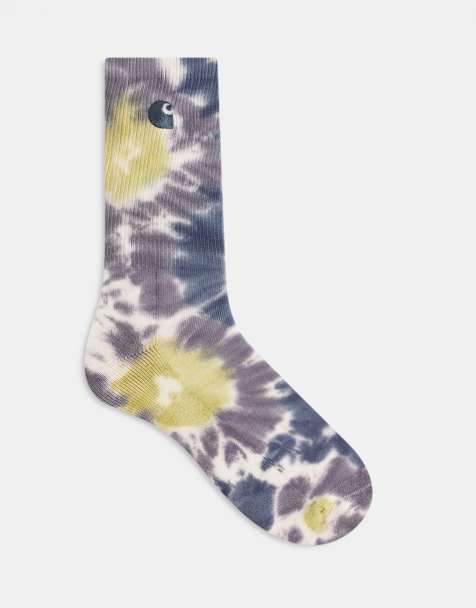 Carhartt WIP – Cusco – Kolorowe skarpetki z efektem tie-dye - view 1