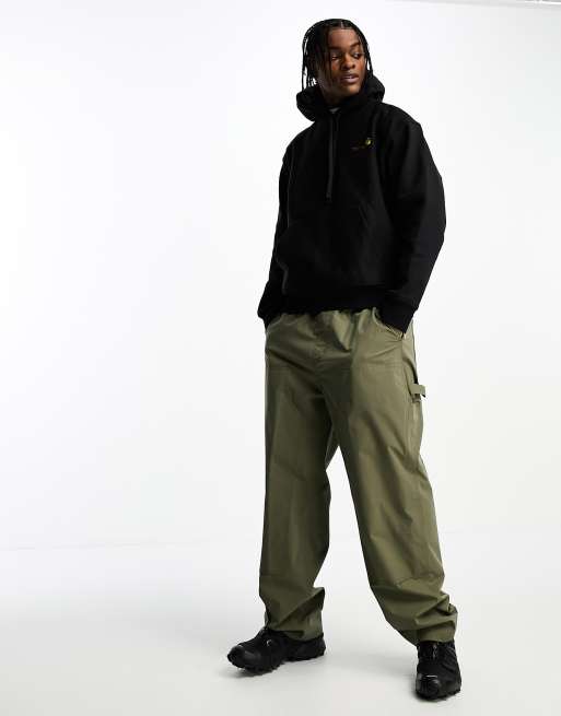Carhartt WIP – Czarna bluza z kapturem i napisem, 4 z 4
