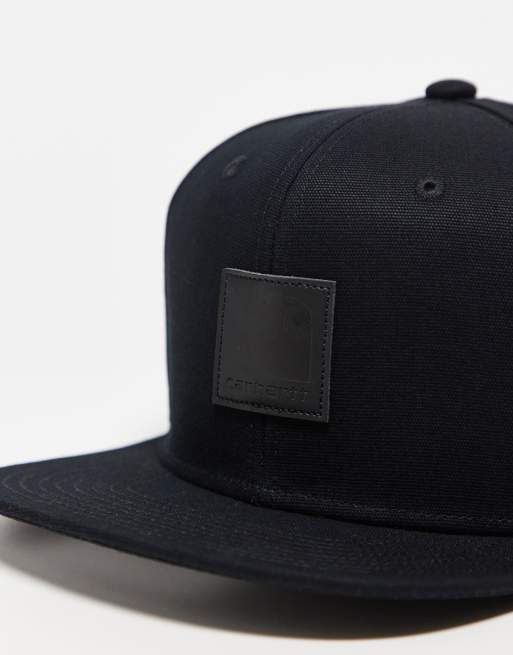 Carhartt WIP – Czarna czapka z daszkiem z logo , 2 z 3