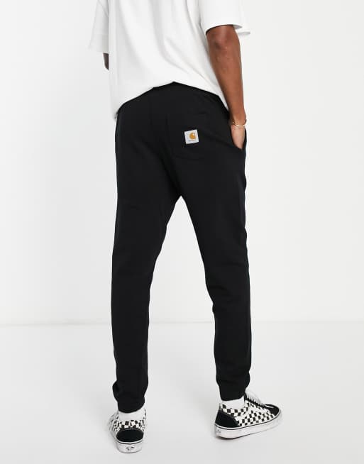 Carhartt WIP – Czarne joggersy dresowe z kieszeniami, 4 z 4