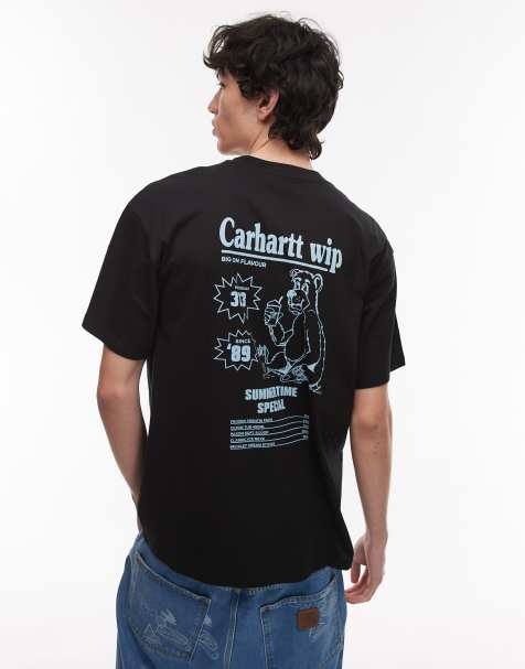 Carhartt WIP catalogue graphic t-shirt in black