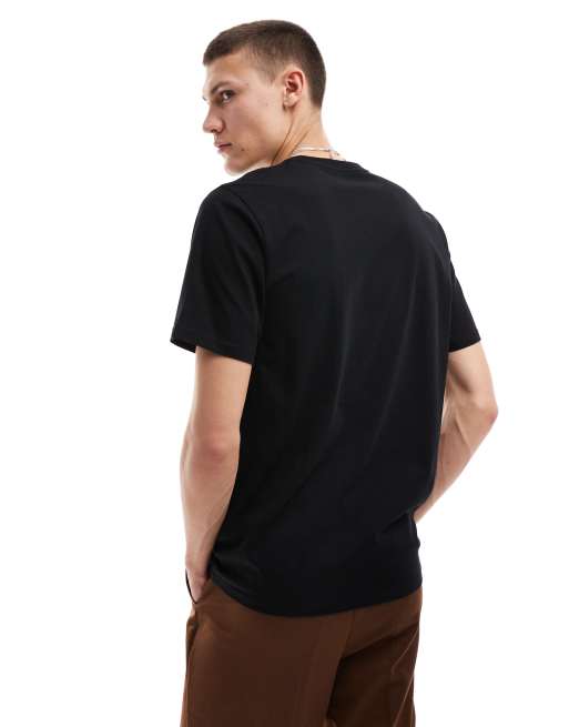 Carhartt WIP – Czarny t-shirt z kieszenią, 4 z 4