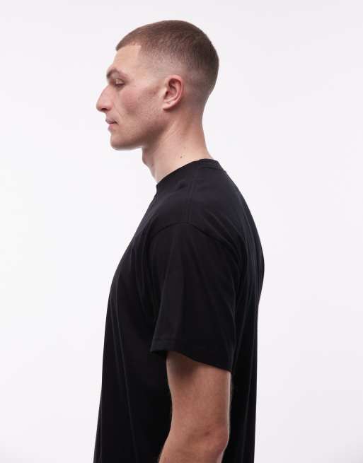 Carhartt WIP – Czarny T-shirt z nadrukiem sardynek, 5 z 5