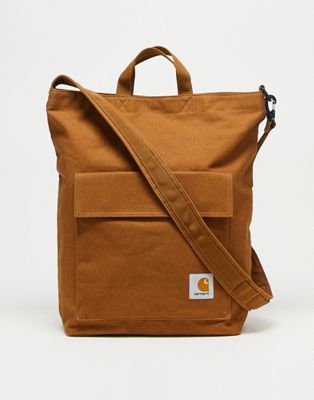 Carhartt WIP dawn tote bag in brown - ASOS Price Checker