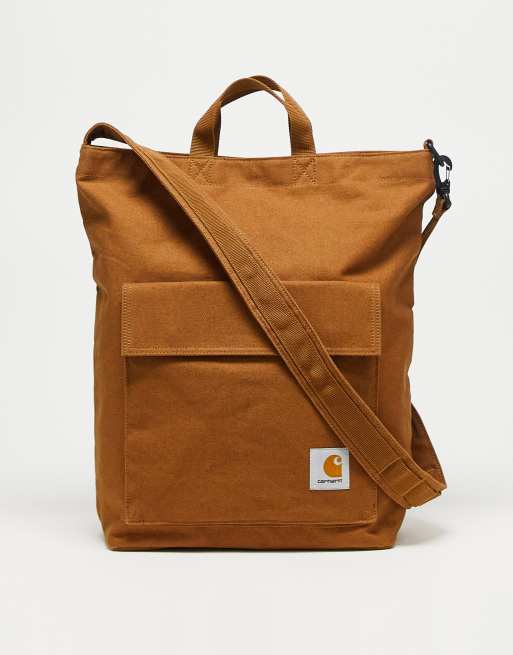 Carhartt WIP dawn tote bag in brown