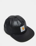 [Carhartt WIP] Carhartt WIP Dean baseball cap in black One Size Black