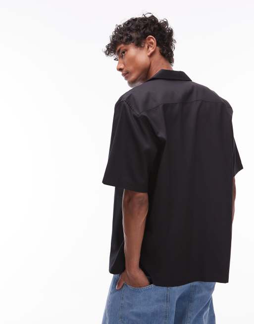 Carhartt WIP - Delray - Overhemd met korte mouwen in zwart, 4 van 4