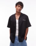 [Carhartt WIP] Carhartt WIP Delray short sleeve shirt in black XS Black