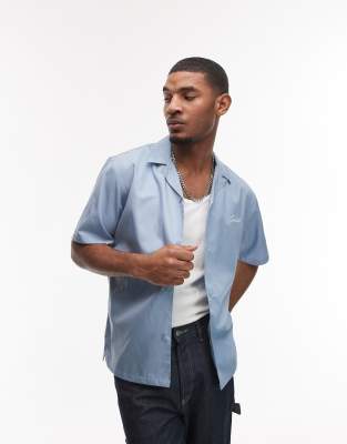 Carhartt Delray Short Sleeve Shirt In Blue