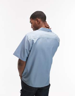 Carhartt Delray Short Sleeve Shirt In Blue