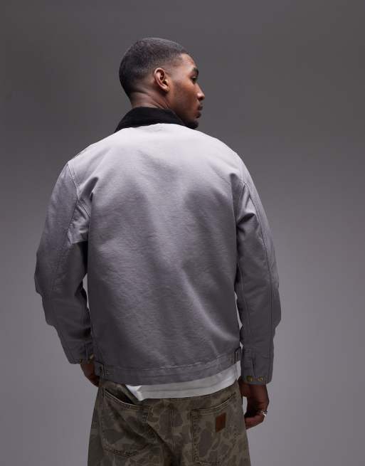 Carhartt WIP - Detroit - Grå jakke , 3 af 4