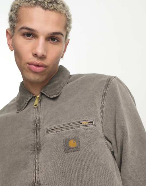 Carhartt WIP - Detroit - Jack in vervaagd zwart, 4 van 4