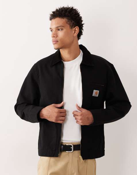 Carhartt WIP - Detroit - Jack in zwart - view 1