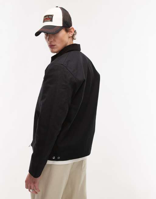 Carhartt WIP - Detroit - Jack met rits in zwart, 3 van 4