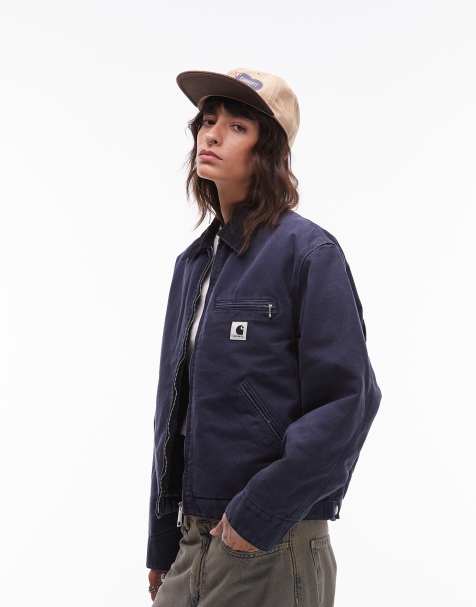 Carhartt WIP – Detroit – Jacke in dunklem Marineblau - view 1