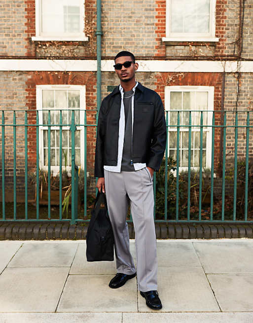 Carhartt WIP detroit jacket faux leather | ASOS Carhartt WIP detroit jacket faux leather | ASOS