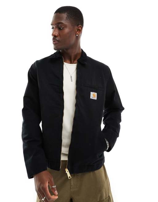 Carhartt WIP Detroit jacket in black | ASOS