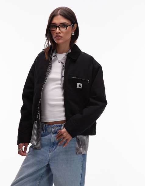 Carhartt WIP detroit jacket in black - view 1