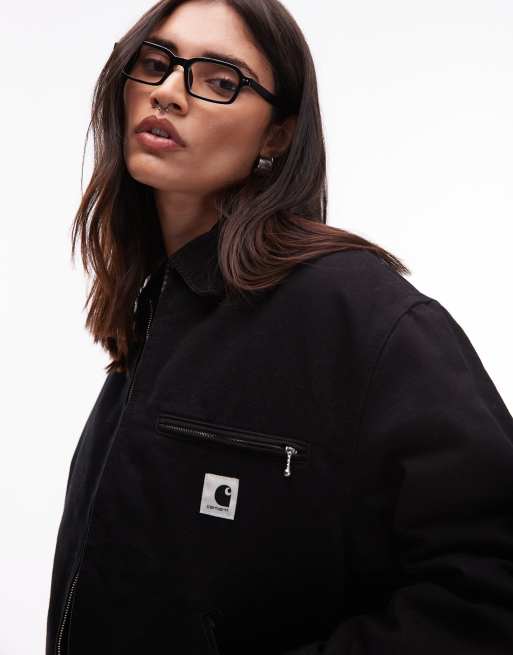 Carhartt WIP detroit jacket in black