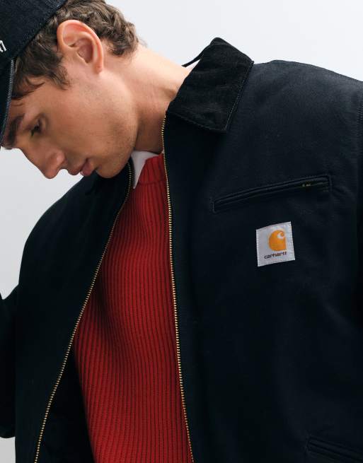Carhartt WIP Detroit jacket in black, 4 of 5