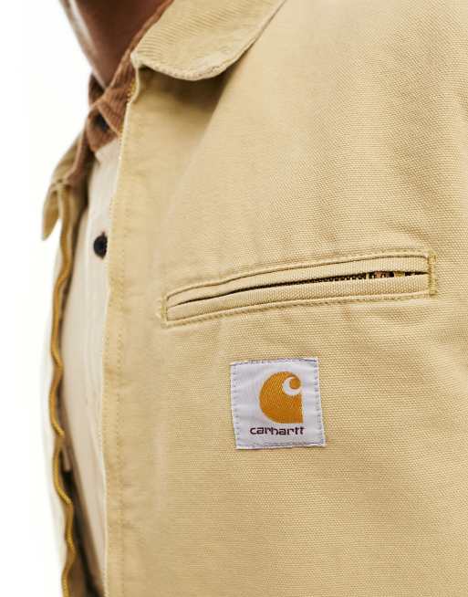 Carhartt WIP detroit jacket in brown, 3 of 4