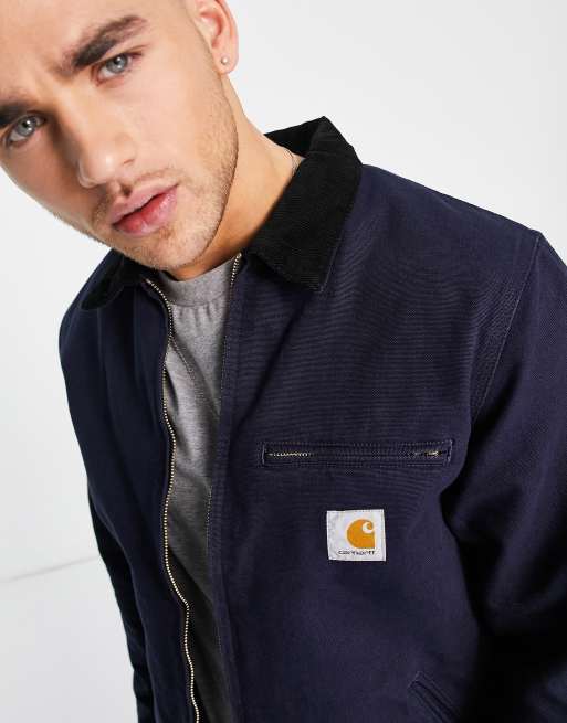 Carhartt wip clearance detroit jacket navy