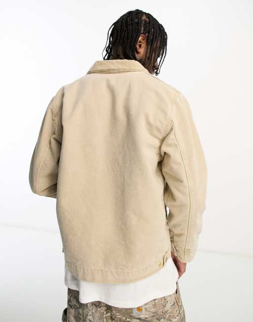 Carhartt WIP - Detroit - Jakke i vasket brun, 2 af 4