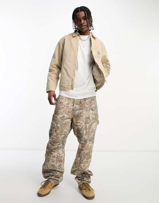 Carhartt WIP - Detroit - Jakke i vasket brun, 3 af 4