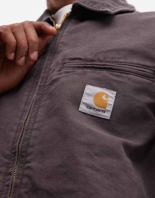Carhartt WIP - Detroit - Skifergrå jakke, 4 af 5