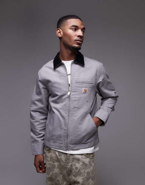 Carhartt WIP – Detroit – Szara kurtka - view 1