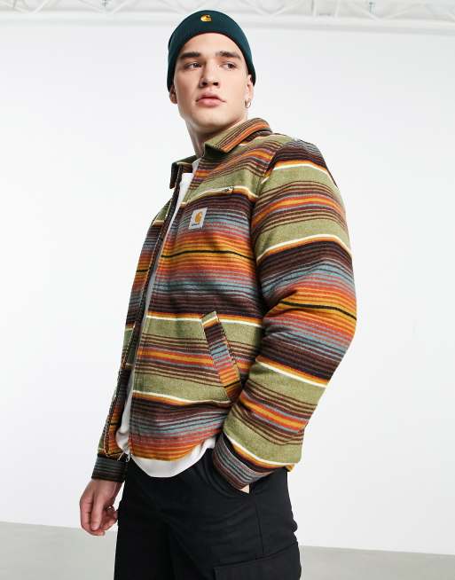 Carhartt WIP detroit tuscon jacket in multi | ASOS