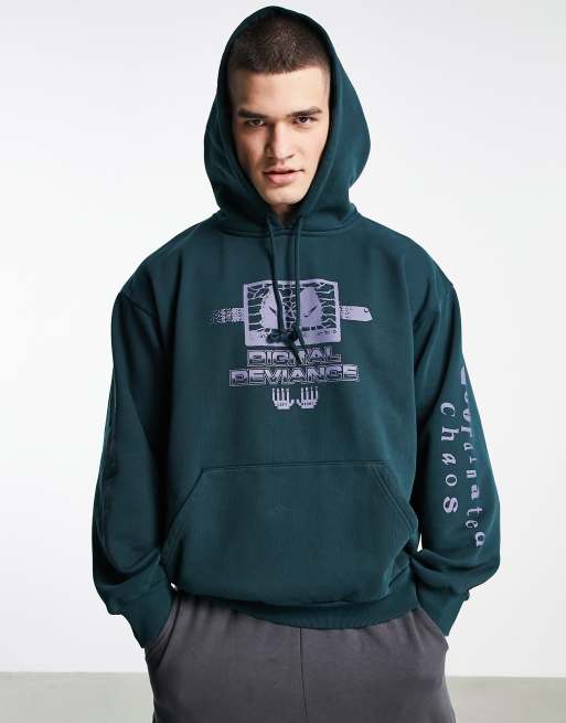 Digital print sale hoodie