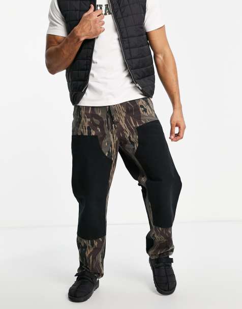 Carhartt WIP double knee relaxed straight fit trousers in camo