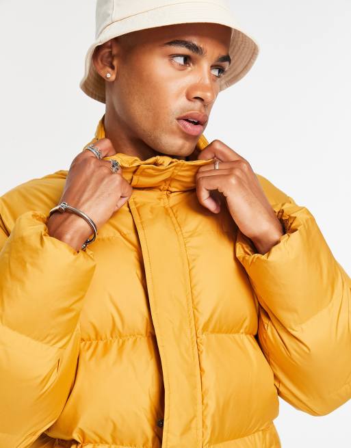 Carhartt WIP – Doville – Żółta ocieplana kurtka, 3 z 4