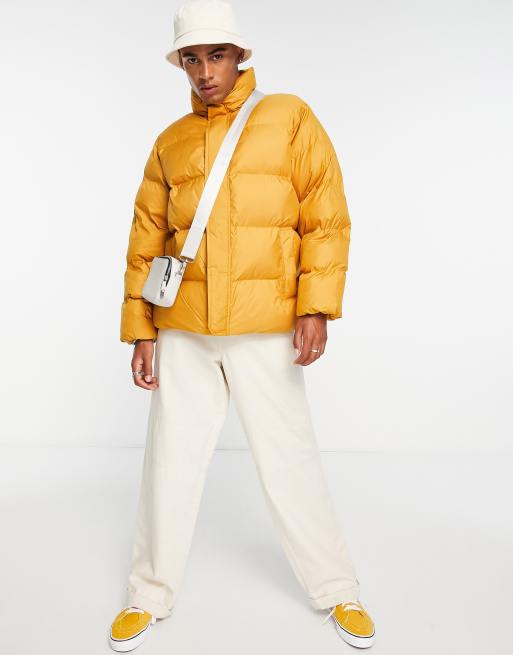 Carhartt WIP – Doville – Żółta ocieplana kurtka, 4 z 4