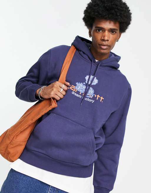 Carhartt hoodie clearance blue